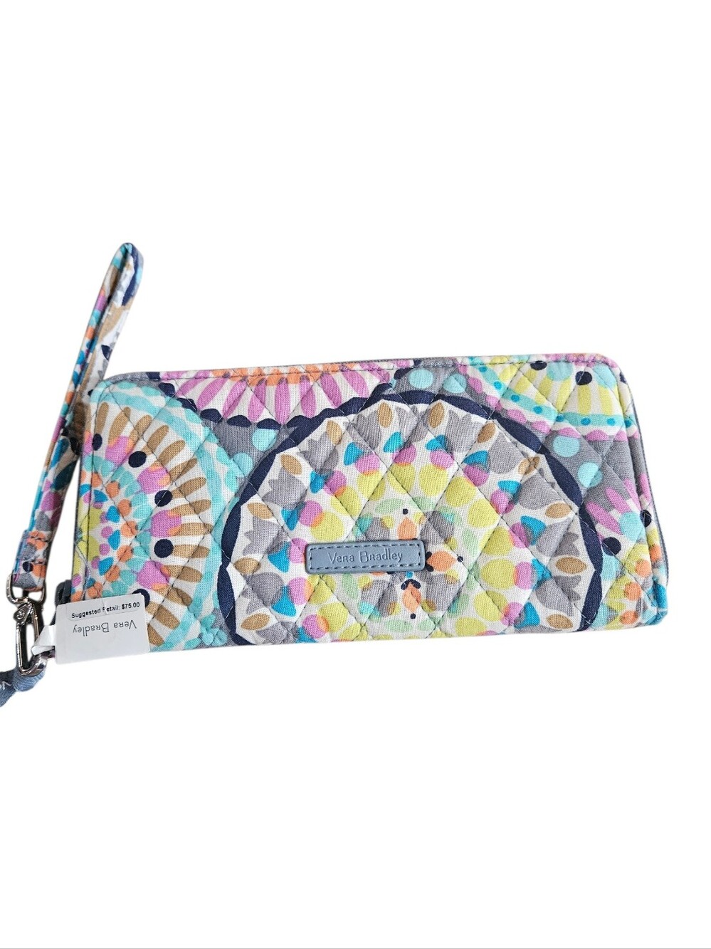 NWT Vera Bradley Wristlet Wallet Pastel Colors